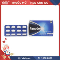 Thuốc giảm đau, hạ sốt Panadol 500mg | Hộp 120 viên