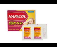 Thuốc giảm đau, hạ sốt và điều trị sổ mũi cho trẻ em Hapacol 250 Flu (24 gói/hộp)