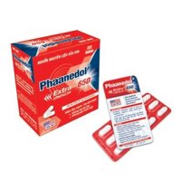Thuốc Giảm Đau Hạ Sốt Phaanedol Extra 650 - Paracetamol 650mg