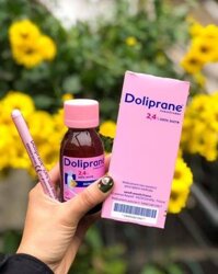 Thuốc giảm đau hạ sốt Doliprane 100ml
