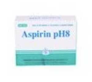 Thuốc giảm đau, kháng viêm Aspirin pH8 500mg - Hộp 200 viên