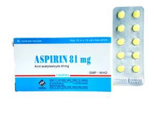 Thuốc giảm đau, kháng viêm Aspirin pH8 500mg - Hộp 200 viên