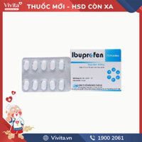 Thuốc giảm đau kháng viêm Ibuprofen 400mg FT.Pharma | Hộp 100 viên