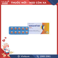 Thuốc giảm đau, kháng viêm Voltaren 50 l Hộp 100 viên