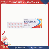 Thuốc giảm đau, kháng viêm Cataflam 25mg | Hộp 10 viên