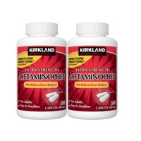 Thuốc Giảm Đau Kirkland Extra Strength Acetaminophen 500mg của Mỹ