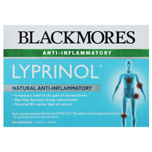Thuốc giảm đâu xương khớp Blackmores Lyprinol 50 viên