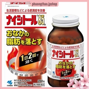 Thuốc giảm mỡ bụng Nhật Bản Naishitoru 85 Kobayashi 336 viên