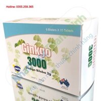 Thuốc Ginkgo 3000 tăng tuần hoàn máu não