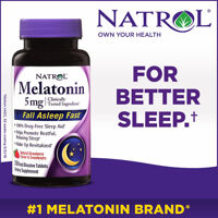 Thuốc giúp ngủ ngon Natrol Melatonin 5 mg, 250 viên