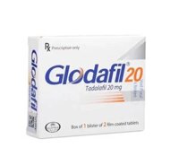 Thuốc Glodafil 20 GLOMED (Tadalafil 20mg) H/2v điều trị rối loạn cương dương ED