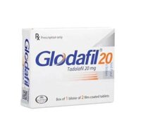 Thuốc Glodafil 20 GLOMED (Tadalafil 20mg) H/2v điều trị rối loạn cương dương ED