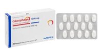 Thuốc Glucophage 1000mg (Metformin) Merck điều trị đái tháo đường type 2 (2 vỉ x 15 viên)