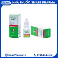 Thuốc Glycerin Borat Quang Xanh giúp giảm nhiệt, sưng, lở loét, nhiệt miệng