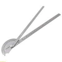 Thước góc 180 độ tốt nhất Dụng cụ đo góc vát Thước góc không gỉ