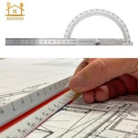 Thước góc Cân đa năng chuyên nghiệp Chắc chắn cho kỹ thuật Thép không gỉ 0-180