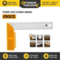 Thước góc vuông 300mm INGCO HAS123002, Lưỡi thép không gỉ, Tay cầm nhựa polyme chịu lực cao - Trang bị toàn diện