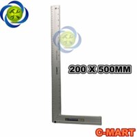 Thước góc vuông nhôm C-Mart A0015-500 (200mm x 500mm)