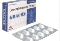 Thuốc Gracox 200mg (celecoxib capsules) –  Thuốc chống viêm, giảm đau thoái hóa khớp (Hộp 3 vỉ x 10 viên)