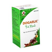 Thuốc hạ cholesterol, điều hòa triglycerid, phòng bệnh thấp khớp Dogarlic Trà Xanh (Chai 100 viên)