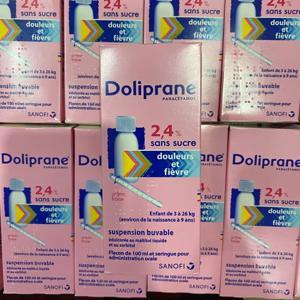 Thuốc hạ sốt Doliprane 2,4% dạng siro 100ml