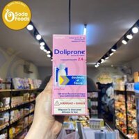 THUỐC HẠ SỐT DOLIPRANE 2,4% (CHO BÉ TỪ SƠ SINH ĐẾN 9 TUỔI)
