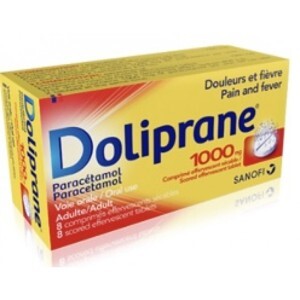 Thuốc hạ sốt Doliprane đút hậu môn 8-12kg