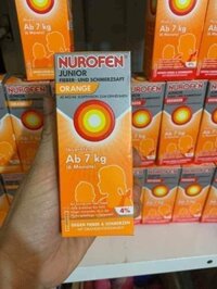 Thuốc hạ sốt Nurofen 4% của Đức (dạng siro)