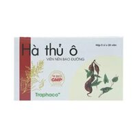 Thuốc Hà Thủ Ô Traphaco điều trị đau lưng, mỏi gối, di mộng tinh (5 vỉ x 10 viên)