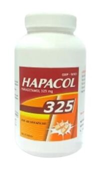 Thuốc Hapacol 325 DHG điều trị đau đầu, đau nửa đầu, đau răng (100 viên)