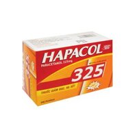 Thuốc Hapacol 325 giảm đau, hạ sốt (10 vỉ x 10 viên)