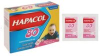 Thuốc Hapacol 80 (Paracetamol) – Giảm đau, hạ sốt cho trẻ (Hộp 24 gói x 1.5g)
