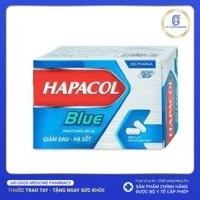 Thuốc Hapacol Blue 500 DHG điều trị đau đầu, đau nửa đầu, đau răng (10 vỉ x 10 viên)
