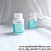 THUỐC HEALTHY CARE BỔ NÃO GINKGO BILOBA 2000MG ÚC