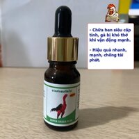 Thuôc Hen khò khè cho gà chọi Super Green Plus khỏi ngay sau 5-7 ngày - Nhập khẩu Thái Lan