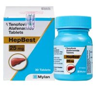 Thuốc Hepbest 25mg Mylan 30 viên