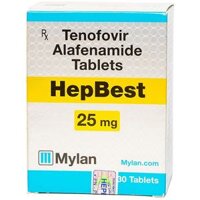Thuốc HEPBEST 25mg Mylan (Tenofovir Alafenamide Tablets) hộp 30 điều trị viêm gan