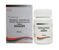 Thuốc HETERO Dolutegravir Lamivudine Tenofovir 50/300/300mg H/30v điều trị ARV