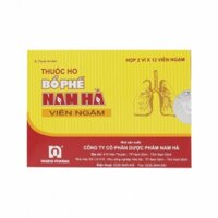 Thuốc ho bổ phế Nam Hà viên ngậm, Hộp 24 viên