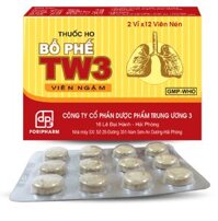 Thuốc Ho Bổ Phế TW3 (H/24v)
