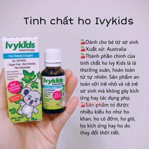 Thuốc ho Ivy Kids - 20ml