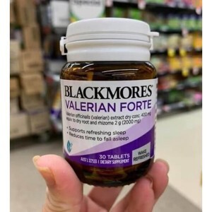 Thuốc hỗ trợ giấc ngủ Blackmores Valerian Forte 2000mg 30 viên