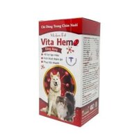 Thuốc hỗ trợ tạo máu, kích thích thèm ăn phù hợp chó mang thai và cho con bú cho chó mèo 100ml VITA HEM