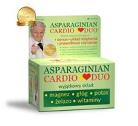 Thuốc hỗ trợ tim và lưu thông máu Asparaginian Cardio Duo