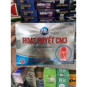 Thuốc hoạt huyết Cm3- Phúc Vinh (3 vỉ x 10 viên/ hộp)