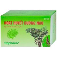 Thuốc Hoạt Huyết Dưỡng Não Traphaco bao đường trị rối loạn tuần hoàn não (5 vỉ x 20 viên)