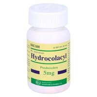 Thuốc Hydrocolacyl 5mg Khapharco chống viêm, chống dị ứng, ức chế miễn dịch (500 viên)