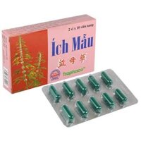 Thuốc Ích Mẫu Traphaco điều trị đau bụng kinh, kinh nguyệt không đều (2 vỉ x 10 viên)