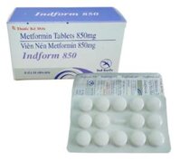 Thuốc Indform 850 (Metformin Tables 850mg) – Thuốc điều trị đái tháo đường hiệu quả của Ấn Độ (hộp 4 vỉ x 14 viên)