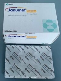 Thuốc Janumet 50mg/850mg (Sitagliptin) MSD – Điều trị đái tháo đường tuýp 2 (Hộp 56 viên )